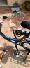 飞鸽（FLYING PIGEON）飞鸽旅行自行车700C铝合金架公路车油刹禧玛诺变速成人男女代步车 旅途-禧玛诺24速-灰色 实拍图