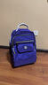 威盛达中小学生拉杆书包背拉两用减负护脊双肩背包大容量旅行超轻款 深紫色 17英寸可登机 实拍图