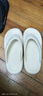 大嘴猴（paul frank）人字拖男士夏季软底沙滩鞋女士夹趾室内居家凉拖鞋 白色 38-39  实拍图