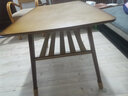 竹庭（zhuting）楠竹客厅茶几日式休闲桌小户型实木矮桌功夫茶桌现代简约客厅家用 茶色双层茶几100cm*60cm*60cm 实拍图
