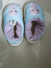 迪士尼（Disney）儿童棉拖鞋宝宝秋冬季包跟保暖拖鞋居家防滑棉鞋 浅蓝艾莎30\31 实拍图