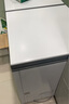 美的（Midea）423升 大容量商用家用冰柜 五面制冷囤货大冷柜 电子控温冷藏冷冻转换卧式冰箱 BD/BC-423DKEM(E) 实拍图