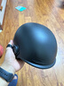 戈凡3C认证成人男士电动车头盔儿童骑行安全帽四季通用电瓶摩托车冬季 M101雅黑【透明短镜片】 实拍图