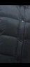 坦博尔羽绒服马甲女立领宽松外搭短款羽绒背心外套TD236006 黑色 170 晒单实拍图