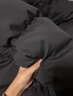OEMG 日系立领棉服外套男女秋冬季潮牌宽松百搭情侣装面包服加厚棉衣 黑色 L 【建议120-135斤】 实拍图