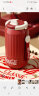可口可乐（Coca-Cola）保温杯316不锈钢保温瓶家用户外保冷杯露营野餐泡茶杯复古红450mL 晒单实拍图