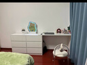 飚升梳妆台卧室书桌斗柜一体现代简约网红轻奢小户型奶油风伸缩化妆桌 120斗柜+120梳妆台 实拍图