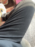 卡帝乐鳄鱼（CARTELO）牛仔裤男春夏季休闲裤男弹力修身小脚裤男裤 黑色 34 实拍图