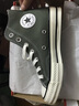 匡威（Converse）男鞋女鞋 ALL STAR系列经典帆布鞋休闲情侣休闲鞋学生板鞋 【常青黑高】侧边加厚橡胶 101010 37 实拍图