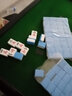 御披麻将机专用自动麻将牌 机麻 中大号36 38 40 42 44 48 50 52 54mm 机麻46#蓝/绿 112张 实拍图