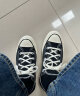 匡威（Converse）官方 1970S男女经典低帮帆布鞋黑色162058C 162058C/黑色 37/4.5 实拍图