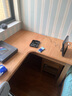 源氏木语实木书桌书房简约转角靠墙电脑桌小户型家用橡木办公桌子 【原木色-无上架】1.6m右转角 实拍图