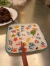 京东京造美式陶瓷盘子4个装 创意混搭菜盘家用点心盘陶瓷盘骨碟平盘6英寸 实拍图
