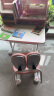 读书郎儿童学习书桌椅套装多功能可升降中小学生桌椅子写字桌家用课桌 大容量书桌+加高书架+移动追背粉 实拍图