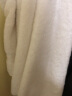 洁玉浴巾纯棉 五星级酒店品质大浴衣男女通用加厚浴巾  750g  白色 实拍图