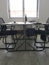 悦美妙办公桌办公室职员电脑桌财务工位双人位桌椅组合简易书桌子工作台 【四人位】米兰橡木色120CM 晒单实拍图