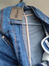 真维斯（Jeanswest）牛仔裤男2025秋冬潮牌直筒时尚猫须青年休闲男士长裤黑色34 实拍图