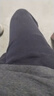 361°运动裤男士秋季加绒保暖休闲卫裤束脚跑步针织长裤652344704D-6 实拍图
