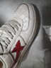 特步（XTEP）【国潮】女鞋板鞋空军一号夏季鞋子休闲鞋情侣运动鞋小白鞋 白红色-男 40 实拍图