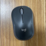 罗技（Logitech）M186(M185包装升级款) 鼠标 无线鼠标 办公鼠标 对称鼠标 黑色灰边 带无线2.4G接收器 实拍图