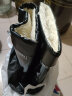 回力雨鞋男士冬季加绒保暖中高筒雨靴水鞋防水胶鞋套鞋6807黑高长绒42 实拍图