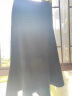 朵以（Duoyi）【向涵之同款】2023冬季新款优雅气质鱼尾裙包臀长裙遮胯显瘦女 黑色 M 晒单实拍图