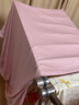 水星家纺床笠单件 100%纯棉长绒棉床笠宿舍隔脏床罩 全棉全包床笠加大加高 珊瑚粉 60支 (长绒棉+防滑耐用)B类 （适用1.2床） 120cm*195cm 实拍图