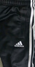 adidas李现同款休闲舒适运动裤男装秋季阿迪达斯官方轻运动EI9761   黑色/白（推荐选小一码）   S 实拍图