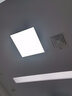 湘哲 led平板灯600 600格栅灯办公室集成吊顶灯嵌入式扣板灯面板灯 铝材框-80W-600*600mm-4只装 实拍图