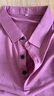 皮尔卡丹（pierre cardin）高档保罗短袖t恤男士桑蚕丝翻领中年爸爸装夏季休闲半袖冰.丝polo 皮红 3XL 185/100A(建议160--185斤) 实拍图