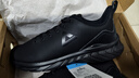 匹克（PEAK）跑步鞋男鞋轻便革面防泼水百搭休闲鞋子减震运动鞋男DH210197 实拍图