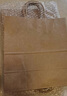 特美居牛皮纸袋手提袋20只特大号可定制礼品打包袋外卖烘焙袋28*15*28cm 实拍图