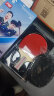 红双喜DHS 三星级乒乓球拍成品拍 升级版直拍H3006双面反胶附乒乓球 实拍图
