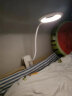 美的（Midea）led充电台灯儿童学生学习阅读灯宿舍寝室卧室床头书桌夹式小台灯 实拍图