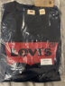 Levi's【全新升级】李维斯2024春夏新版情侣同款短袖T恤logo印花简约 藏蓝色0002 L 实拍图