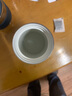 喜式陶瓷内胆保温杯茶水分离水杯大容量双层保温泡茶杯办公室杯子 蓝色（陶瓷覆层内胆400ml） 实拍图