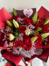 幽客玉品鲜花速递红玫瑰花束表白送女友老婆生日礼物全国同城配送 19朵红玫瑰百合混搭花束 晒单实拍图