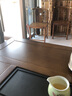 欧佳豪（OUJIAHAO）实木茶桌椅组合办公室茶几茶具套装一体现代家用新中式功夫泡茶台 1.8米明月1围椅4月牙椅铜套 实拍图