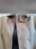 无印良品（MUJI）女式 不易沾水 灯芯绒领夹克 短款休闲外套  BDE92C4S 深棕色 L 165/88A 晒单实拍图