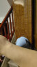 京东京造筋膜球吸附式吸盘按摩器墙上自吸按摩球背部 吸附式筋膜球蓝色 实拍图