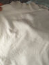 多菲尼森（dophnison）半高领打底衫女内搭秋冬洋气毛衣2023新款毛绒针织衫上衣 白色 均码（100-125） 半高领打底衫 晒单实拍图