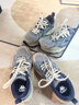 KAPPA复古潮流跑鞋厚底显高缓震老爹鞋男女同款情侣运动鞋子 鲨鱼灰/驼丝绵棕/莫兰迪蓝 39 (245mm) 实拍图