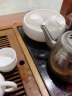 枫岚情羊脂玉瓷白瓷功夫茶具套装德化陶瓷茶壶茶杯手工家用 18白瓷14头扁西施碗罐黑长盘 晒单实拍图