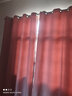 梦达莱全遮光窗帘罗马杆一整套免打孔安装客厅卧室2025年新款保暖遮阳帘 浅粉色（当天发货） 适用宽1.6-2.1米【窗帘高2.2米】 实拍图