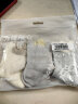 童泰（TONGTAI）婴儿袜子提花网眼中筒儿童宽口袜3双装TQD24131-DS灰绿6-12月 实拍图