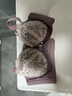 夏.娃.之.秀性感内衣聚拢防下垂收副乳上托洞洞杯小胸显大蕾丝文胸罩 湘妃粉 75B /34B(薄模杯约1CM) 实拍图