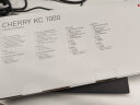 CHERRY樱桃 KC1000薄膜键盘 电脑有线键盘 办公商务家用键盘 纤薄轻音耐用 白色 实拍图