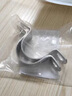 金超304/201不锈钢管卡管夹骑马卡管支架管扣喉箍水管夹U型管卡箍抱箍 M20(4分管)(20个 实拍图