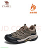 骆驼（CAMEL）踏山男士户外登山复古皮面加绒休闲徒步鞋 G14A342696R 卡其 41 实拍图