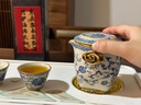 尚言坊旅行茶具便携式快客杯单人户外旅游茶具茶壶茶杯泡茶套装 实拍图